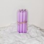 Dekorační svíčka sv. fialová - matná - půjčovna