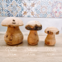 Dřevěná houba rustik - Malá - půjčovna